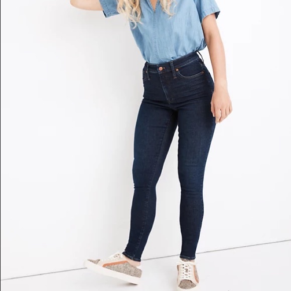 Madewell Denim - Madewell Curvy High-Rise Skinny Jeans in Orland Wash size 25T